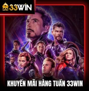 Khuyến Mãi Hàng Tuần 33WIN